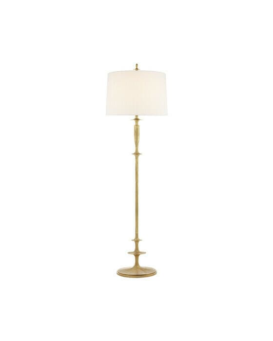 Lotus Floor Lamp Gilded