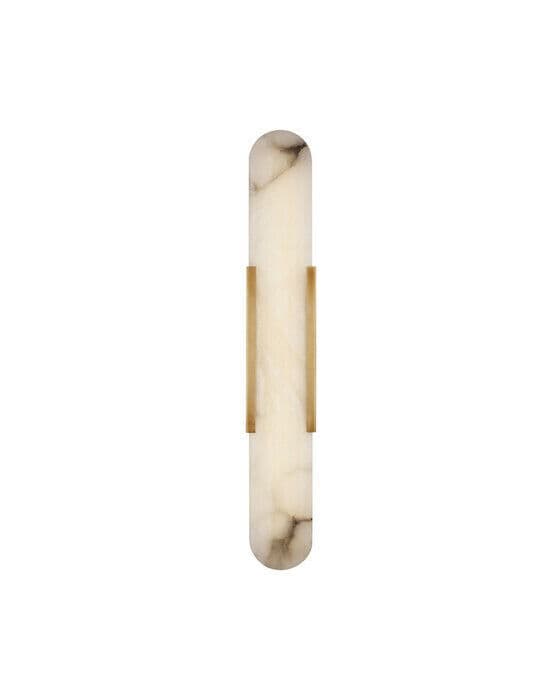 Melange 28" Elongated Sconce Brass