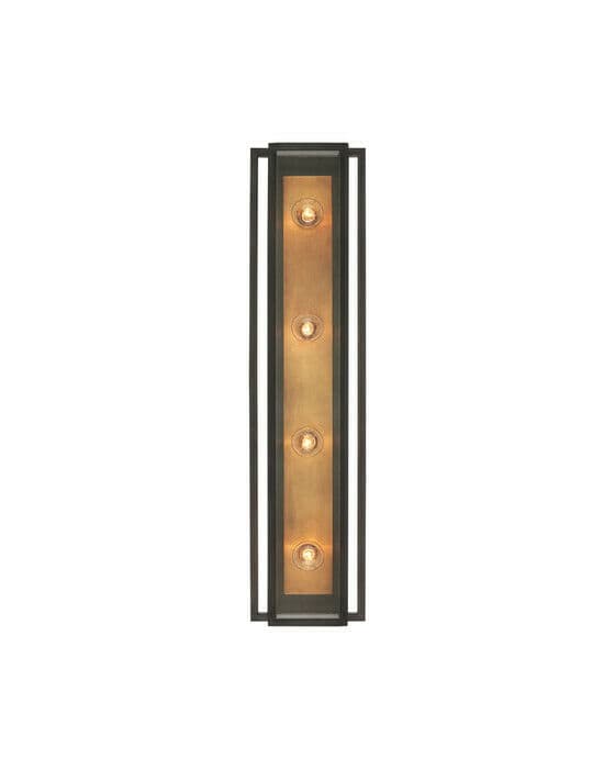 Halle 30" Vanity Light Bronze/Antique Brass