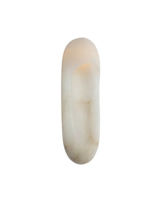 Esculpa 18" Elongated Wall Light Alabaster