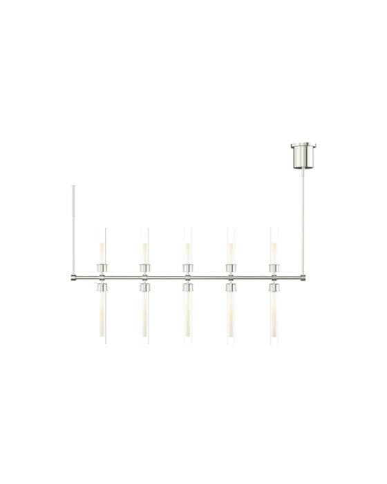 Linger 48" Linear Polished Nickel