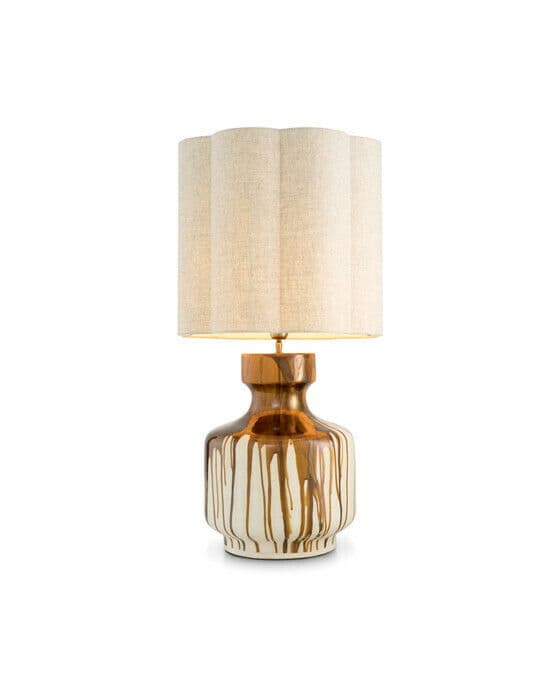 Lorena Table Lamp Brown