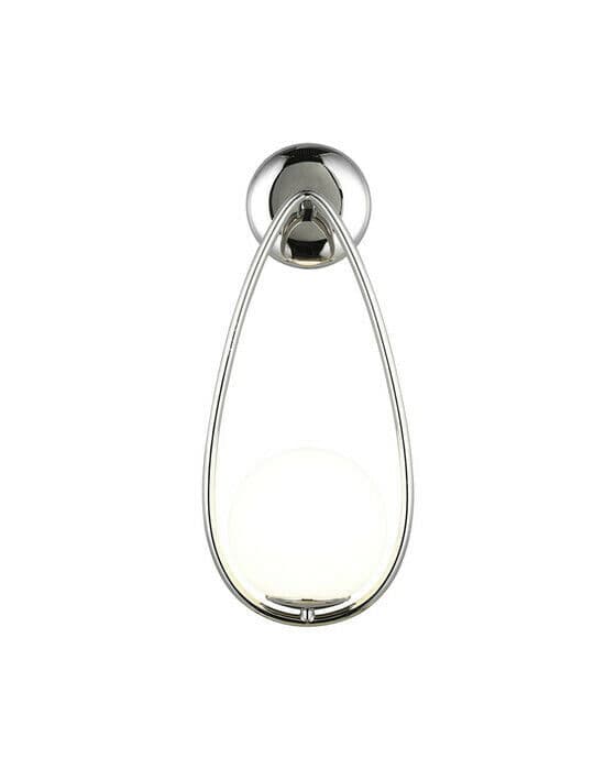 Galassia One Light Sconce Nickel