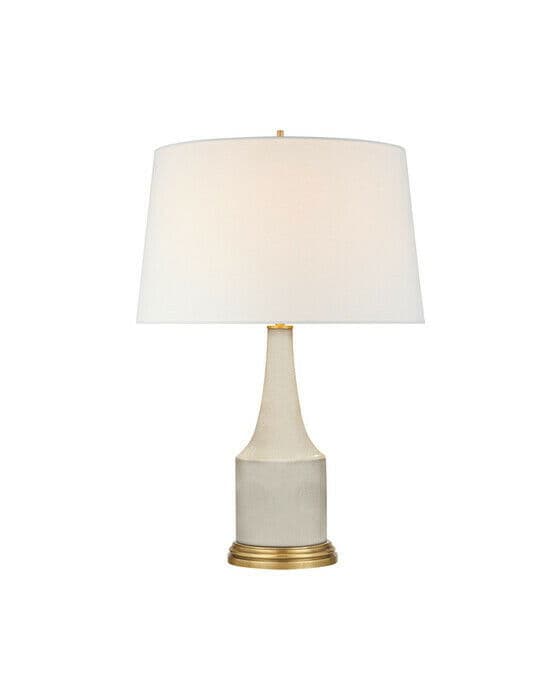 Sawyer Table Lamp Tea Stain Porcelain