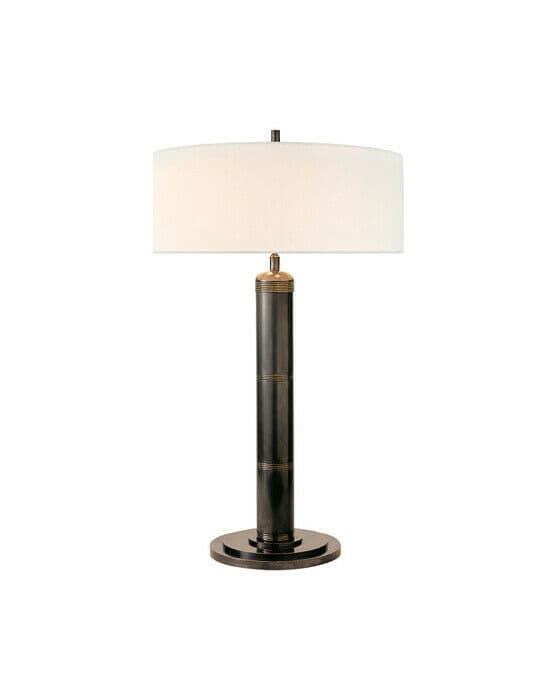 Longacre Tall bordlampe bronse