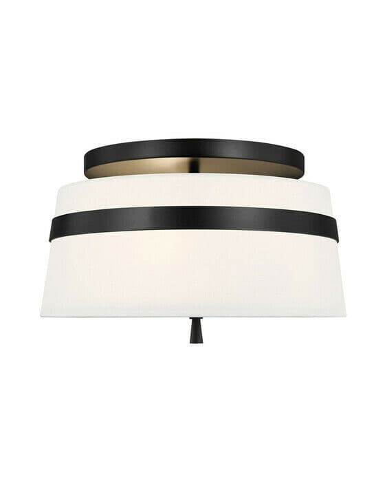 Cordtlandt Small Semi-Flush Mount Aged Iron