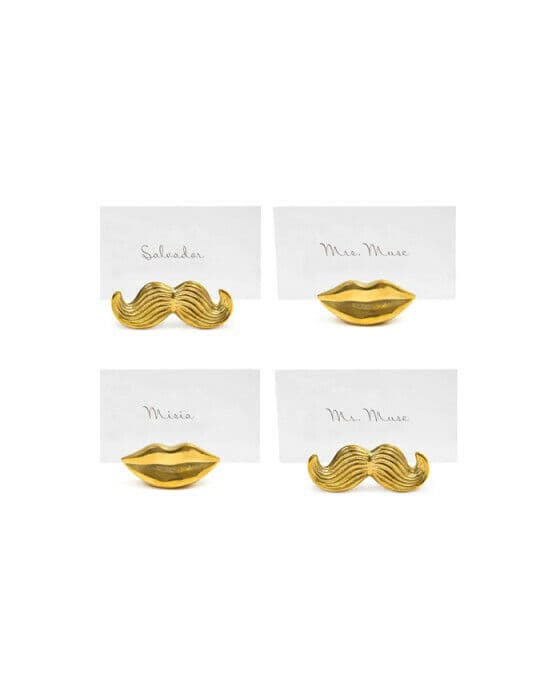 Mr & Mrs Muse bordkortholder 4-pk