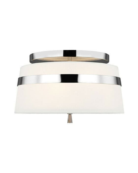 Cordtlandt Small Semi-Flush Mount Nickel