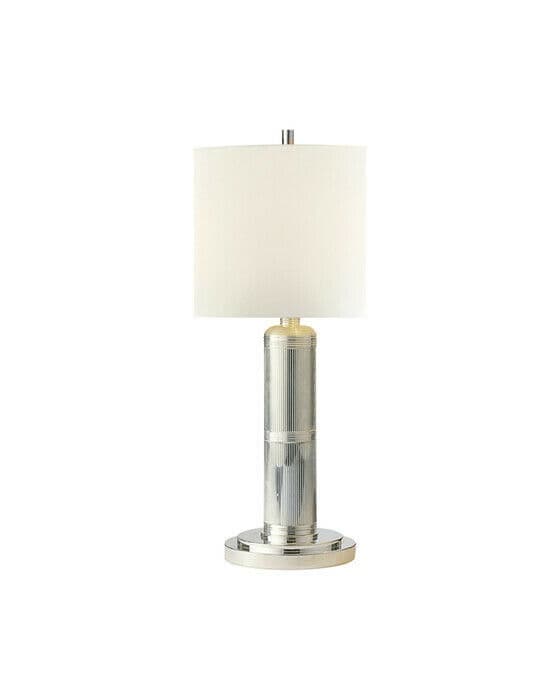 Longacre Table Lamp Polished Nickel S