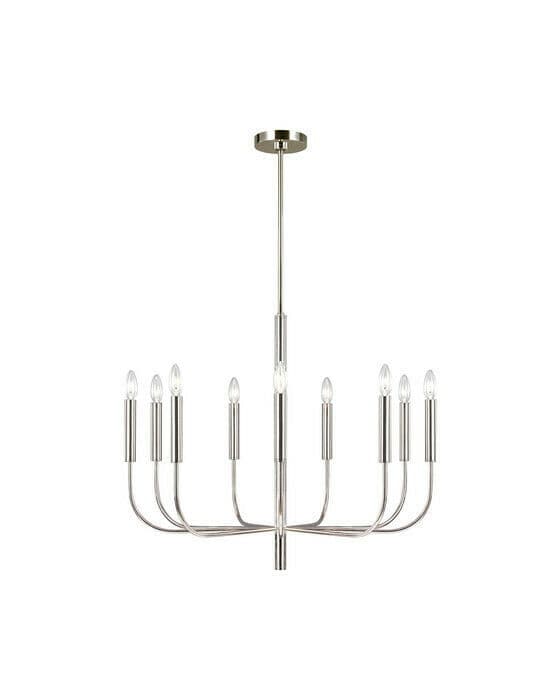 Brianna Medium Chandelier Nickel