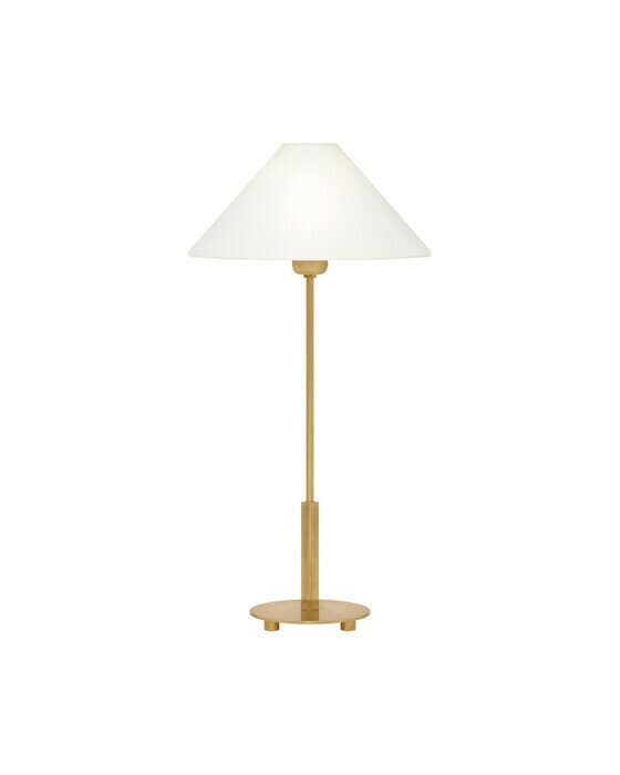 Hackney Buffet Lamp Antique Brass