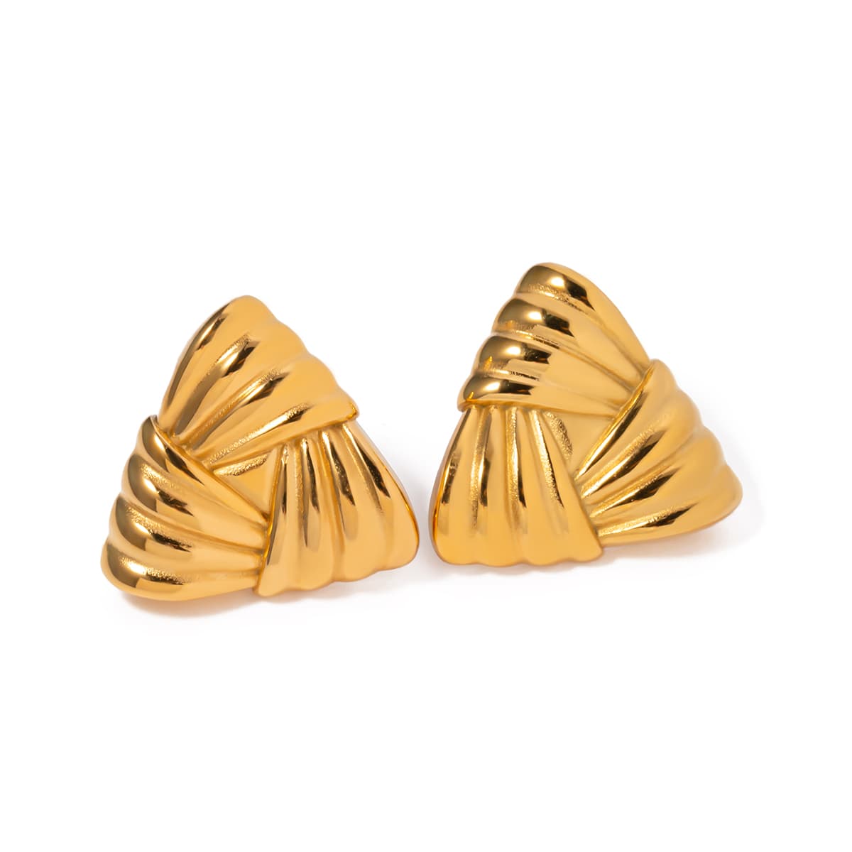 Céleste Earrings Florentine 18K Gold