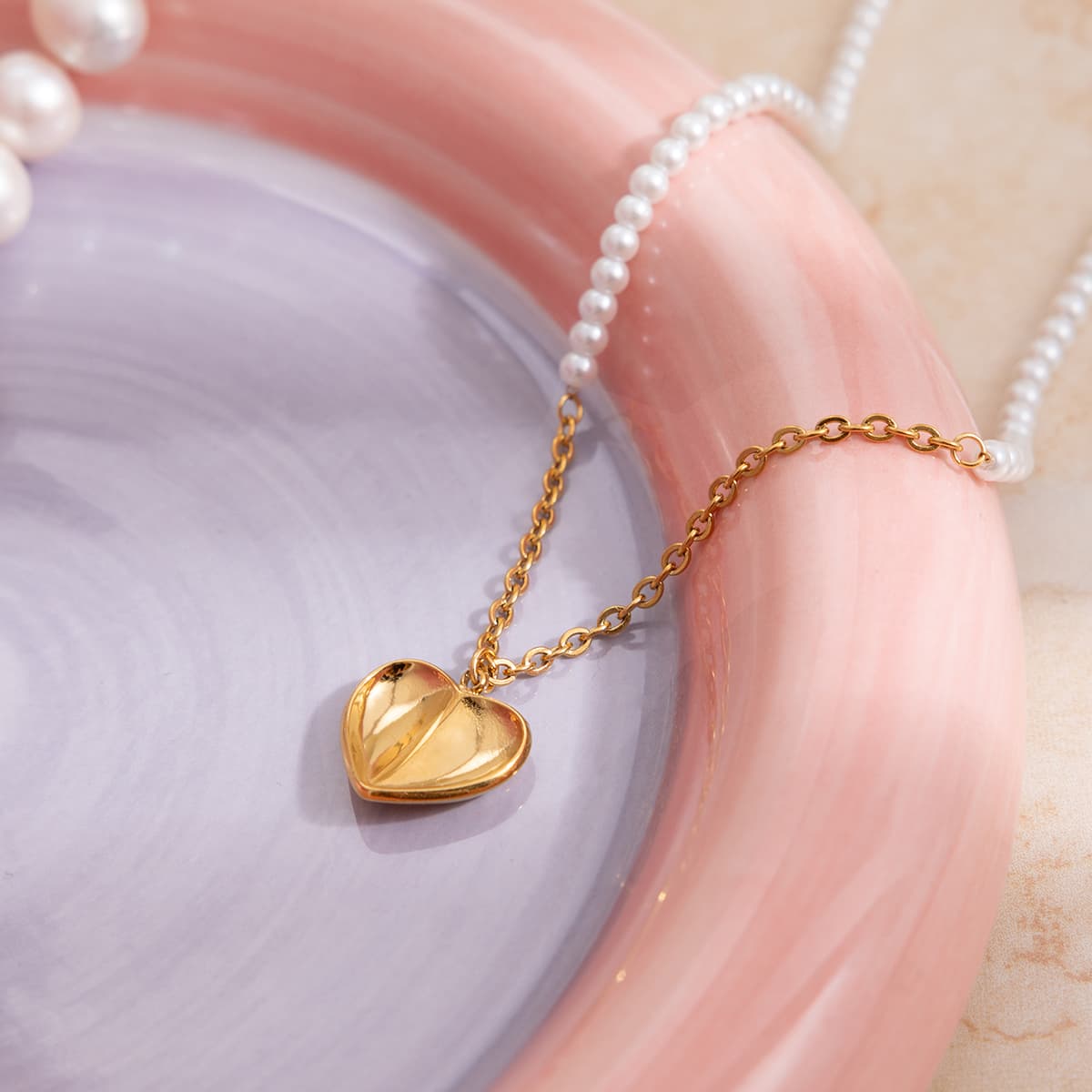 Céleste Necklace Roséliane 18K Gold