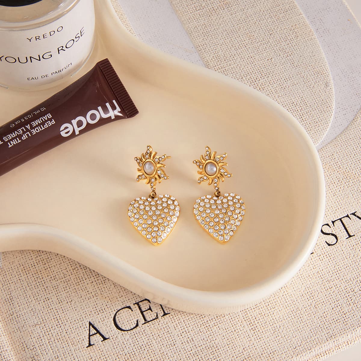 Céleste Earrings Iolène 18K Gold