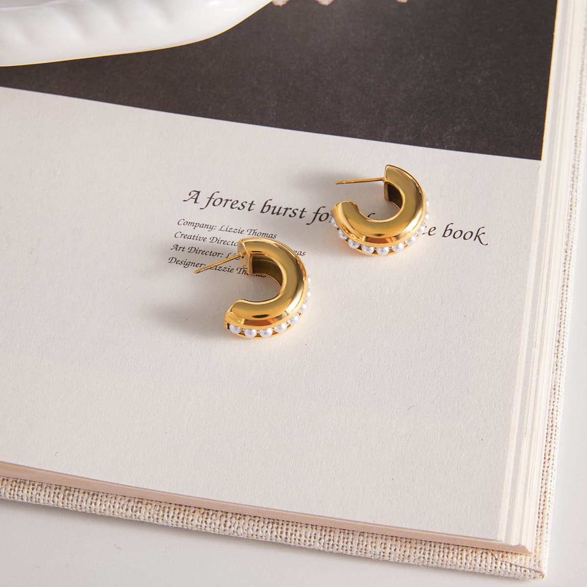 Céleste Earrings Kalista 18K Gold