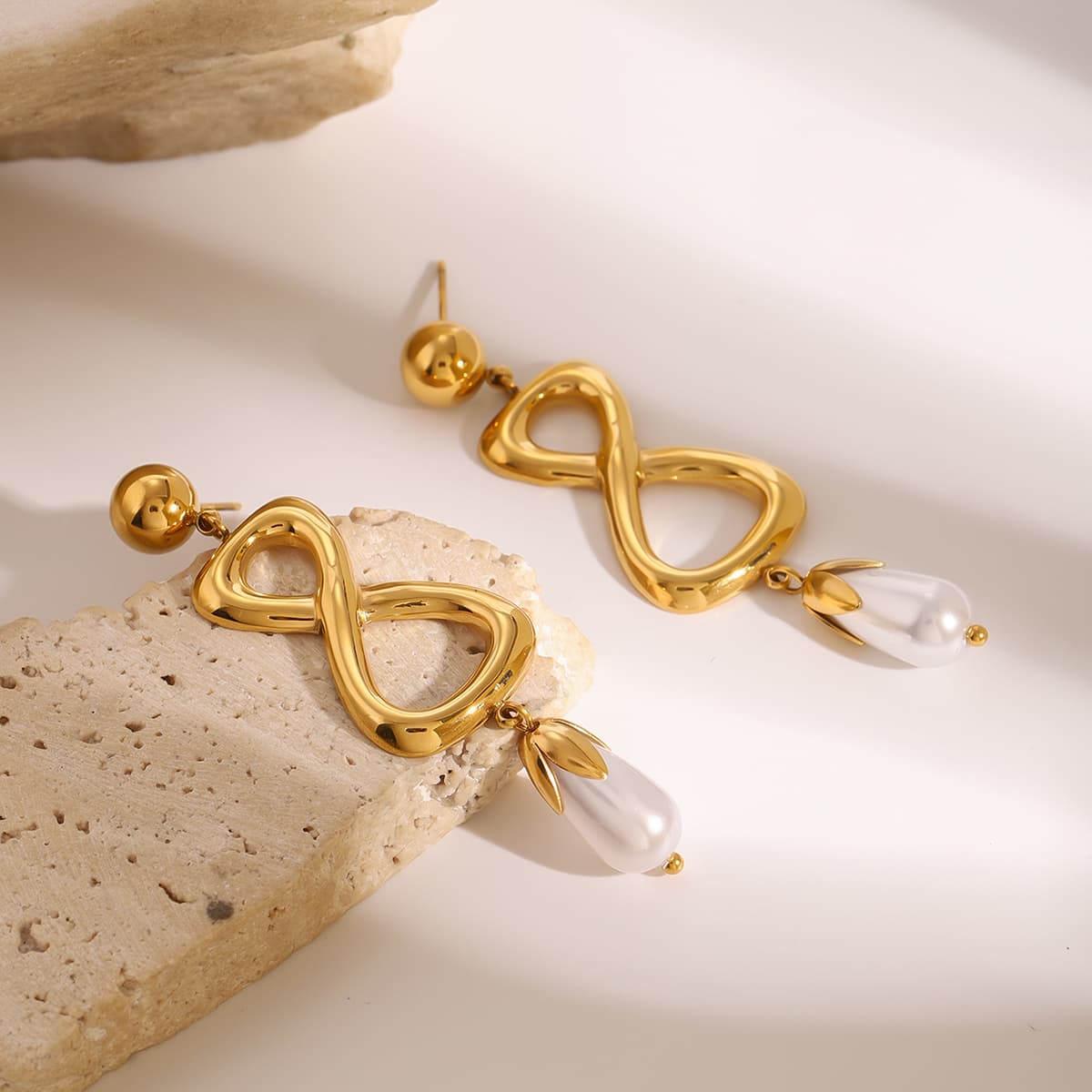 Céleste Earrings Zéphyria 18K Gold