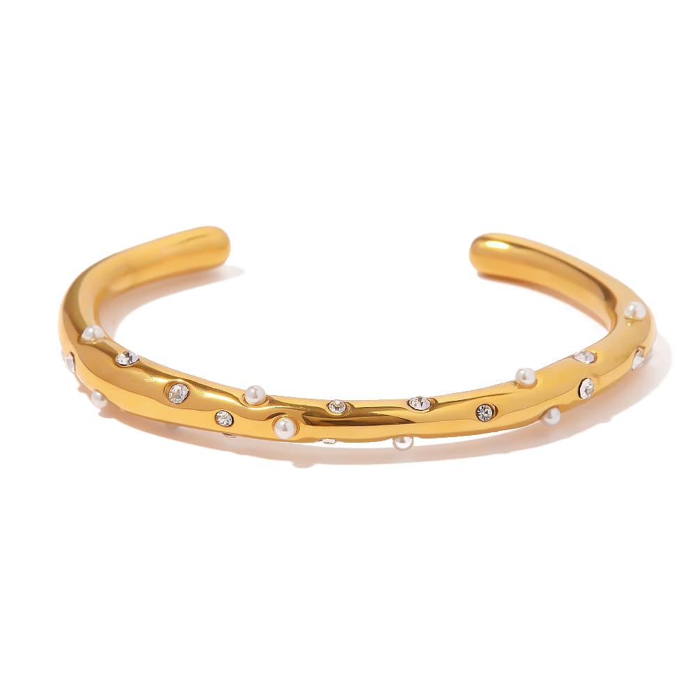 Céleste Bangle Estelle 18K Gold
