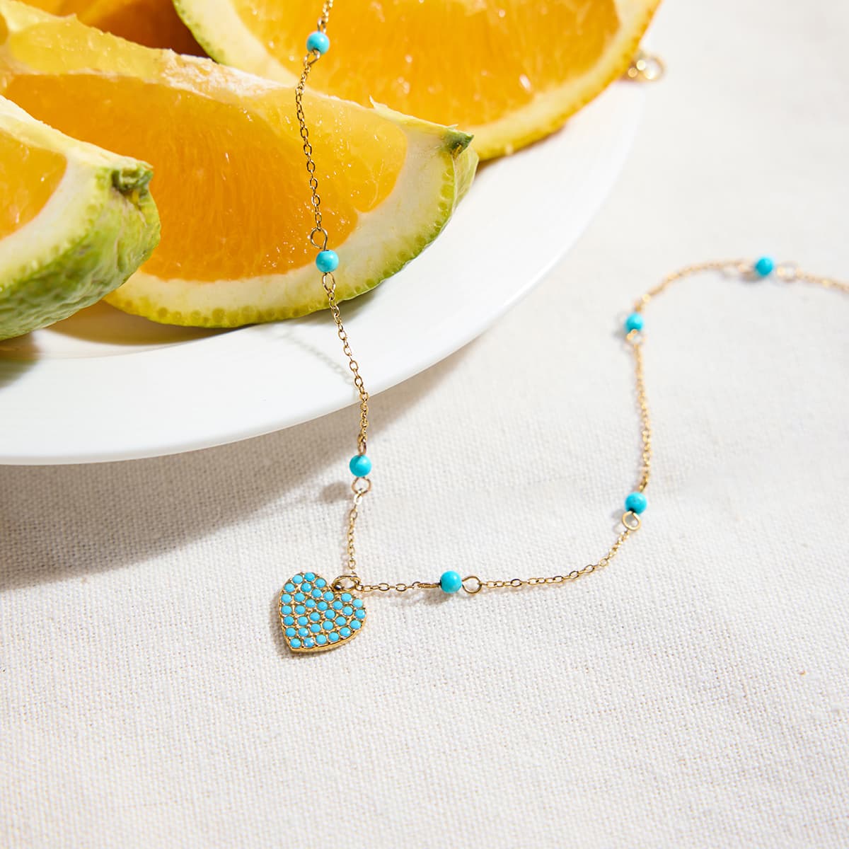 Céleste Necklace Télissia 18K Gold
