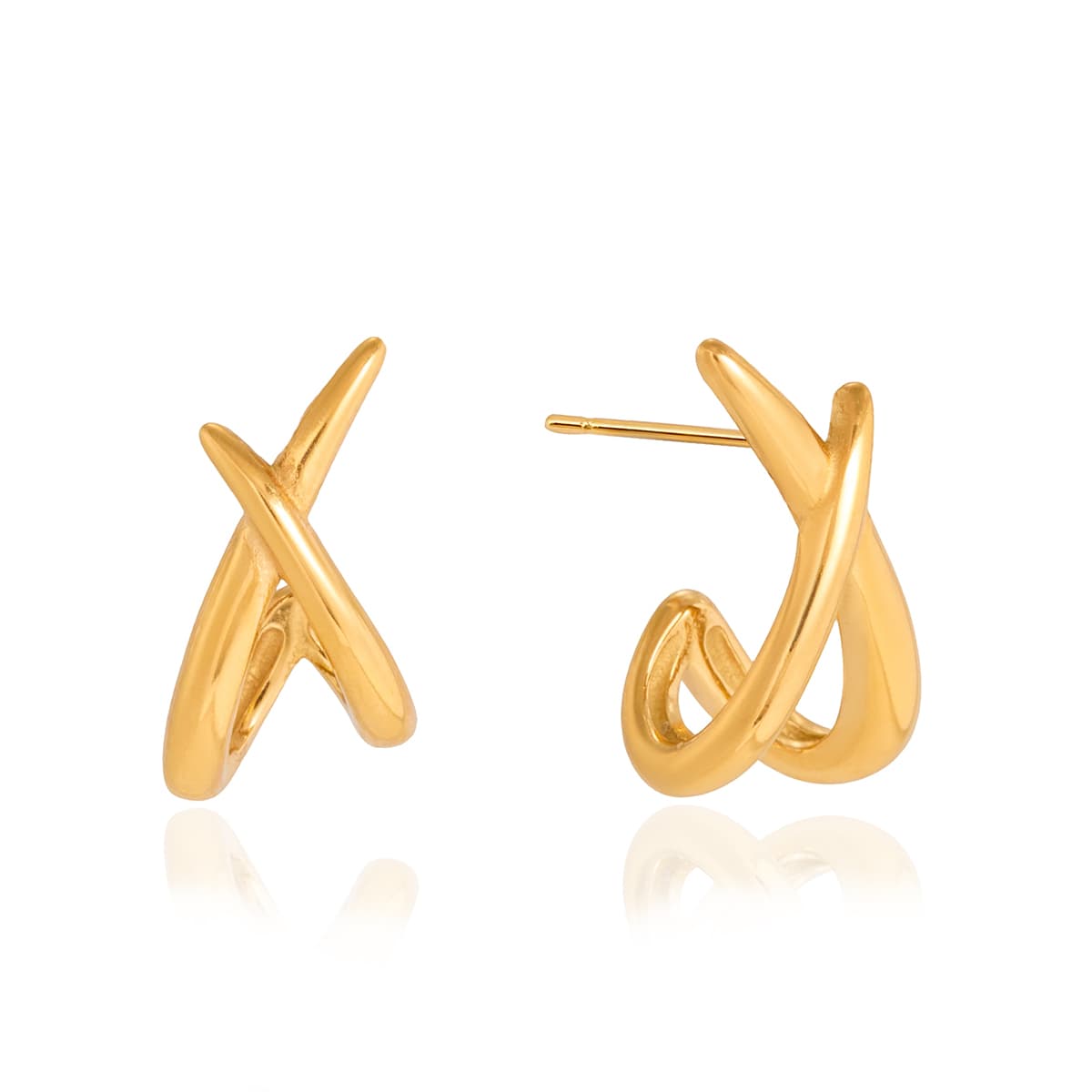 Céleste Earrings Zéphyrelle 18K Gold