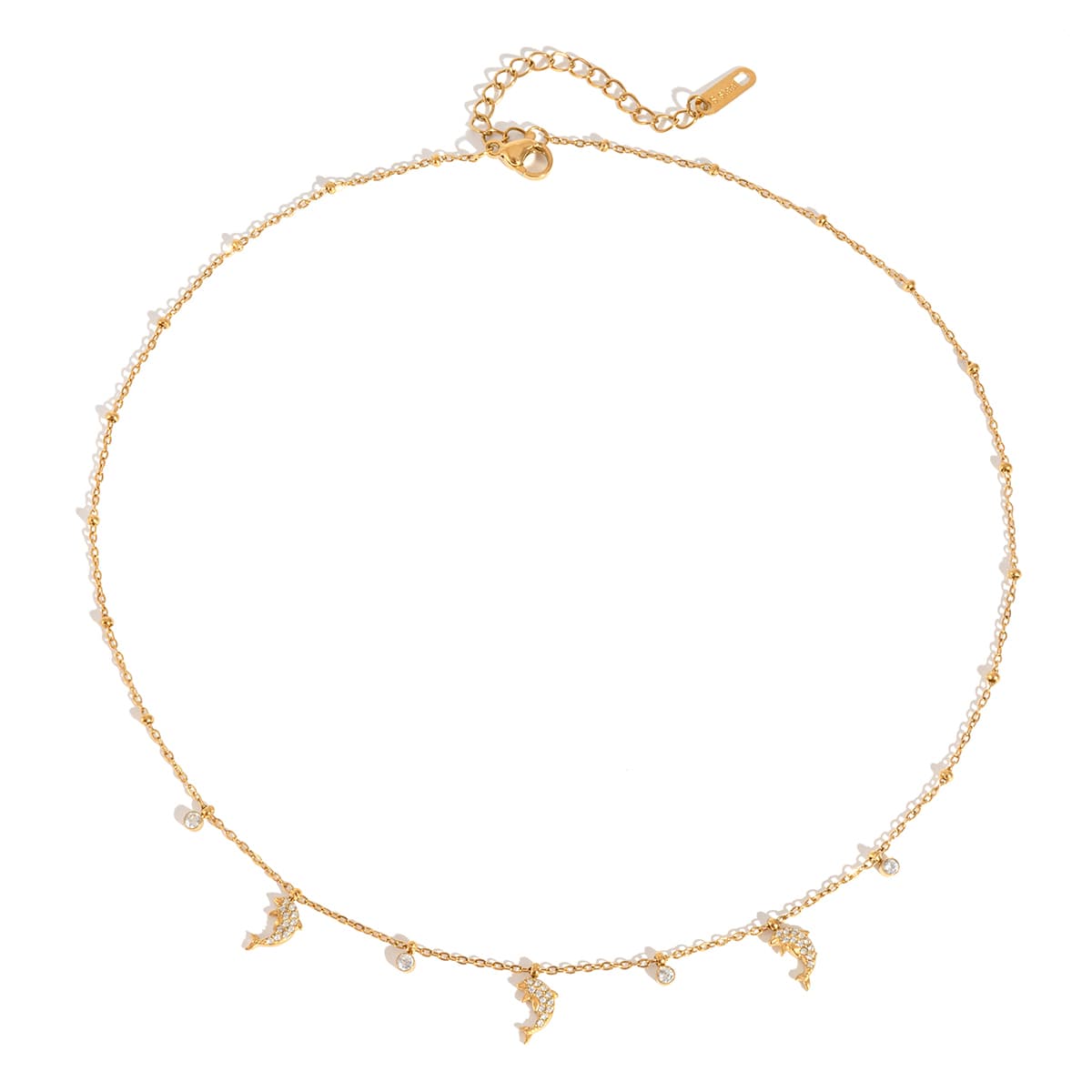 Céleste Necklace Justeline 18K Gold