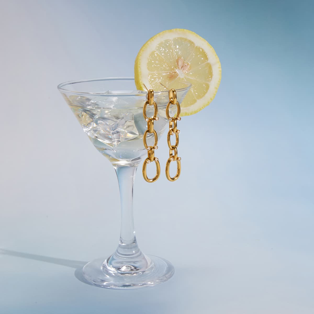 Céleste Earrings Wandrina 18K Gold