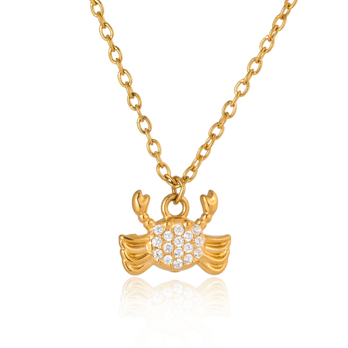 Céleste Necklace Esméraline 18K Gold