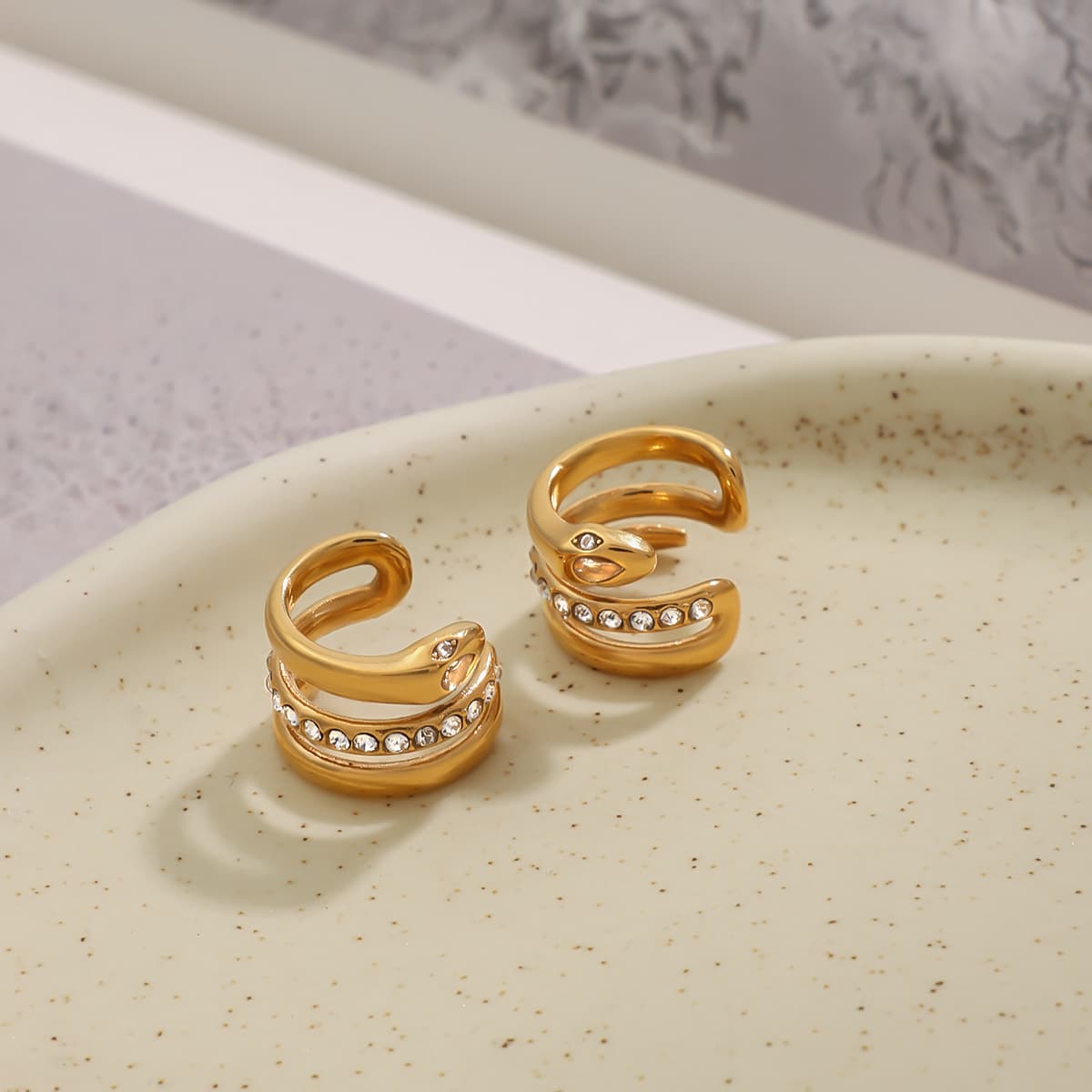 Céleste Earrings Queriane 18K Gold