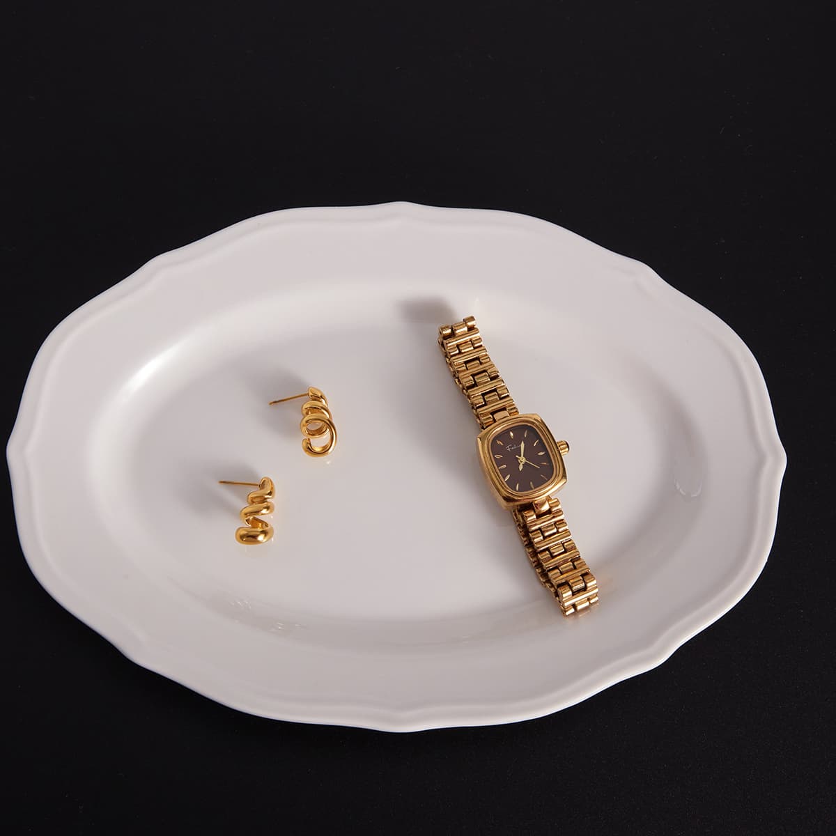 Céleste Earrings Astreline 18K Gold