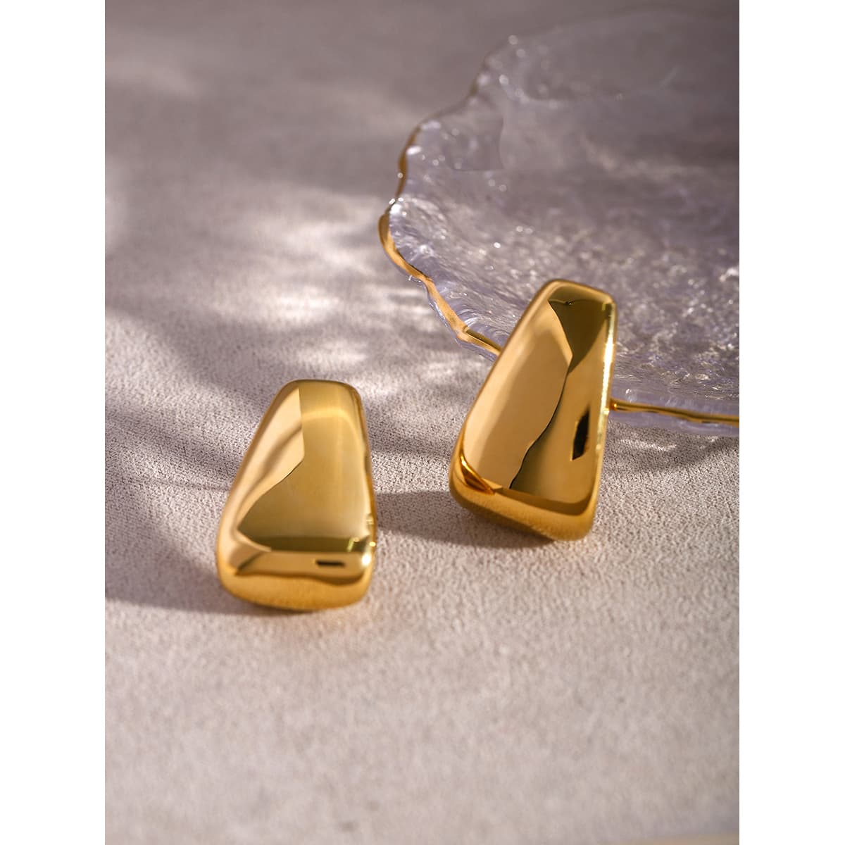 Céleste Earrings Nacarine 18K Gold