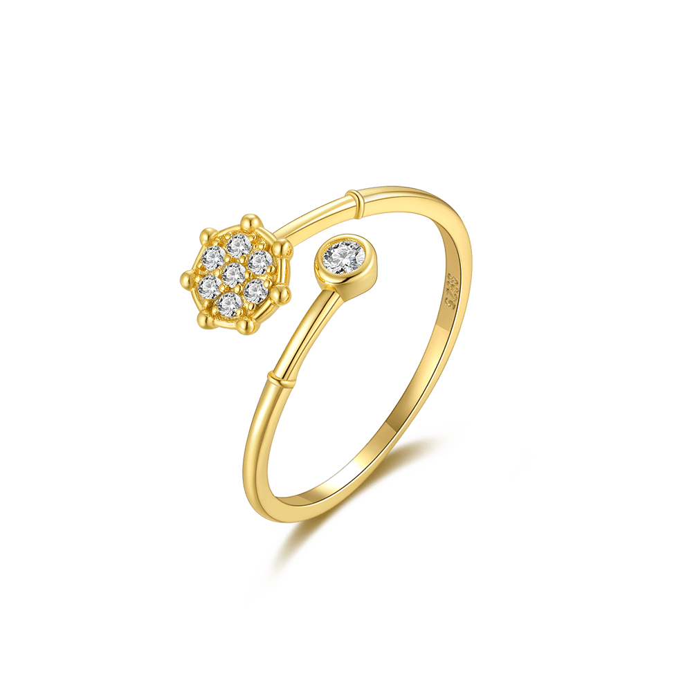 Canard Jewelry S925 Ring Coraline 18K Gold