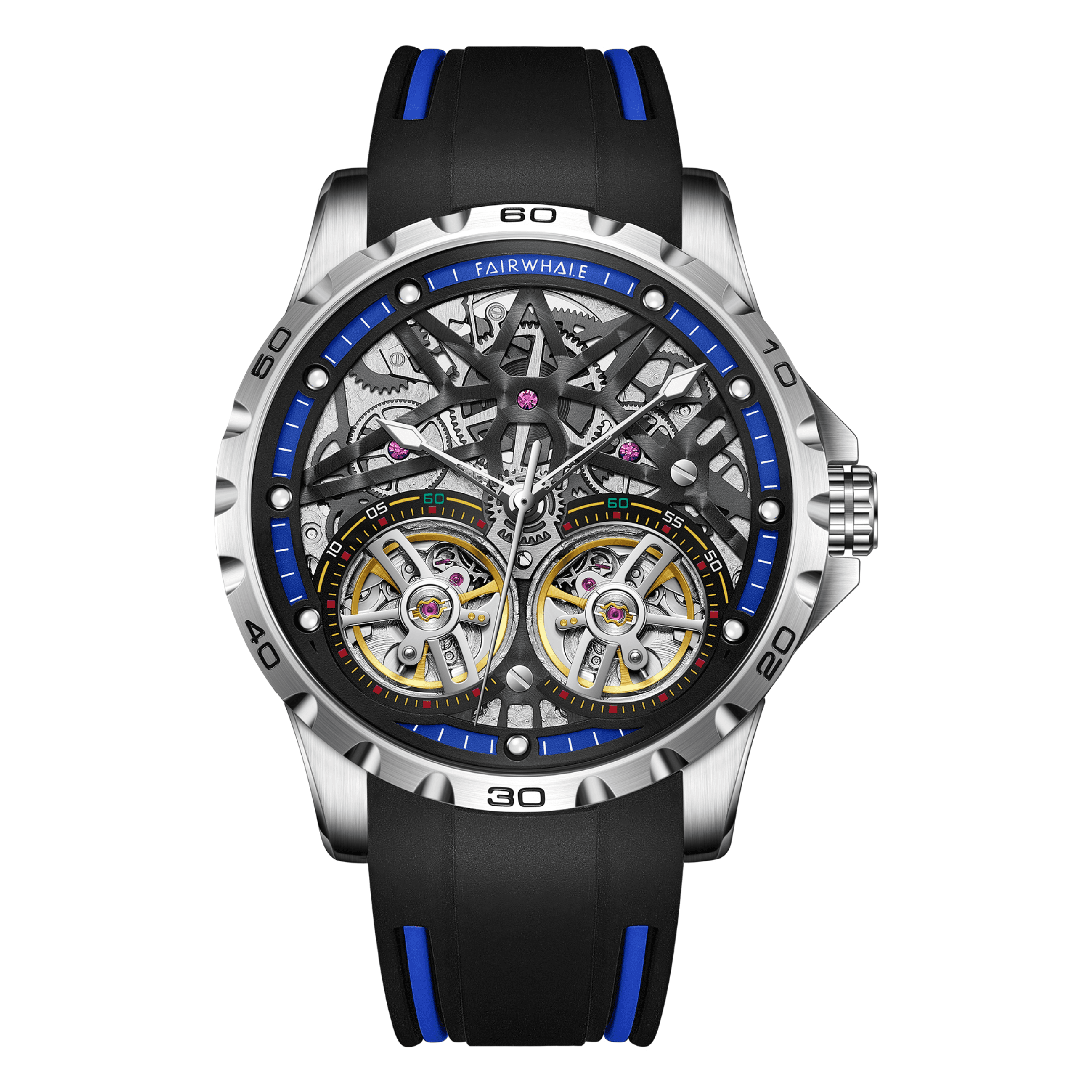 Mark Fairwhale Phoenix Blue Black Rubber