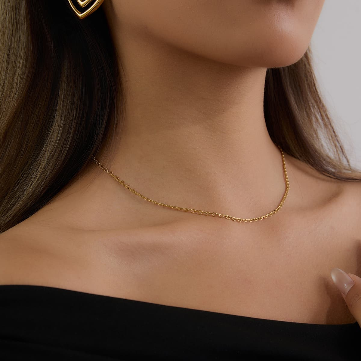 Céleste Necklace Fanchon 18K Gold