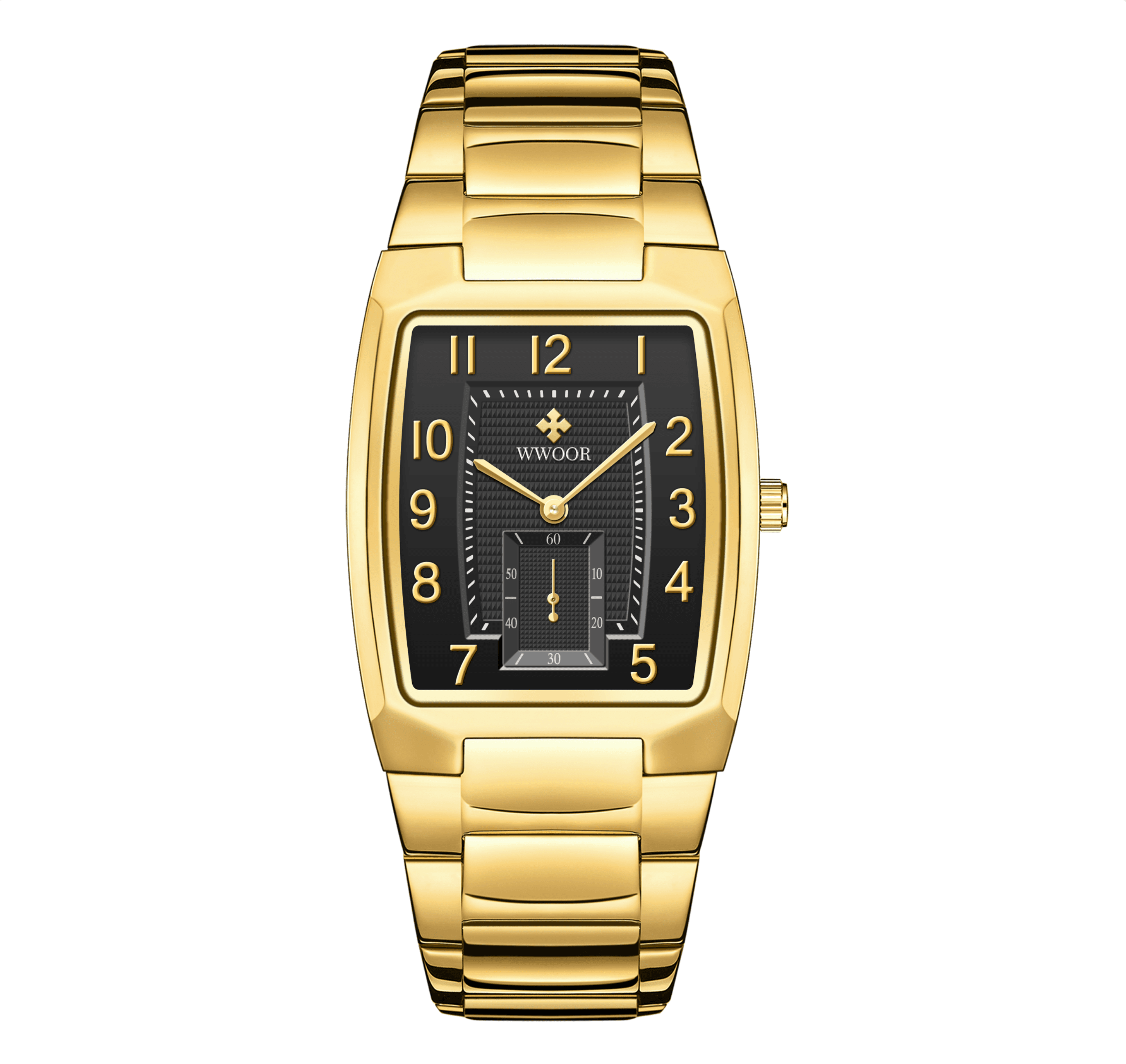 WWOOR Chronolux Gold Black
