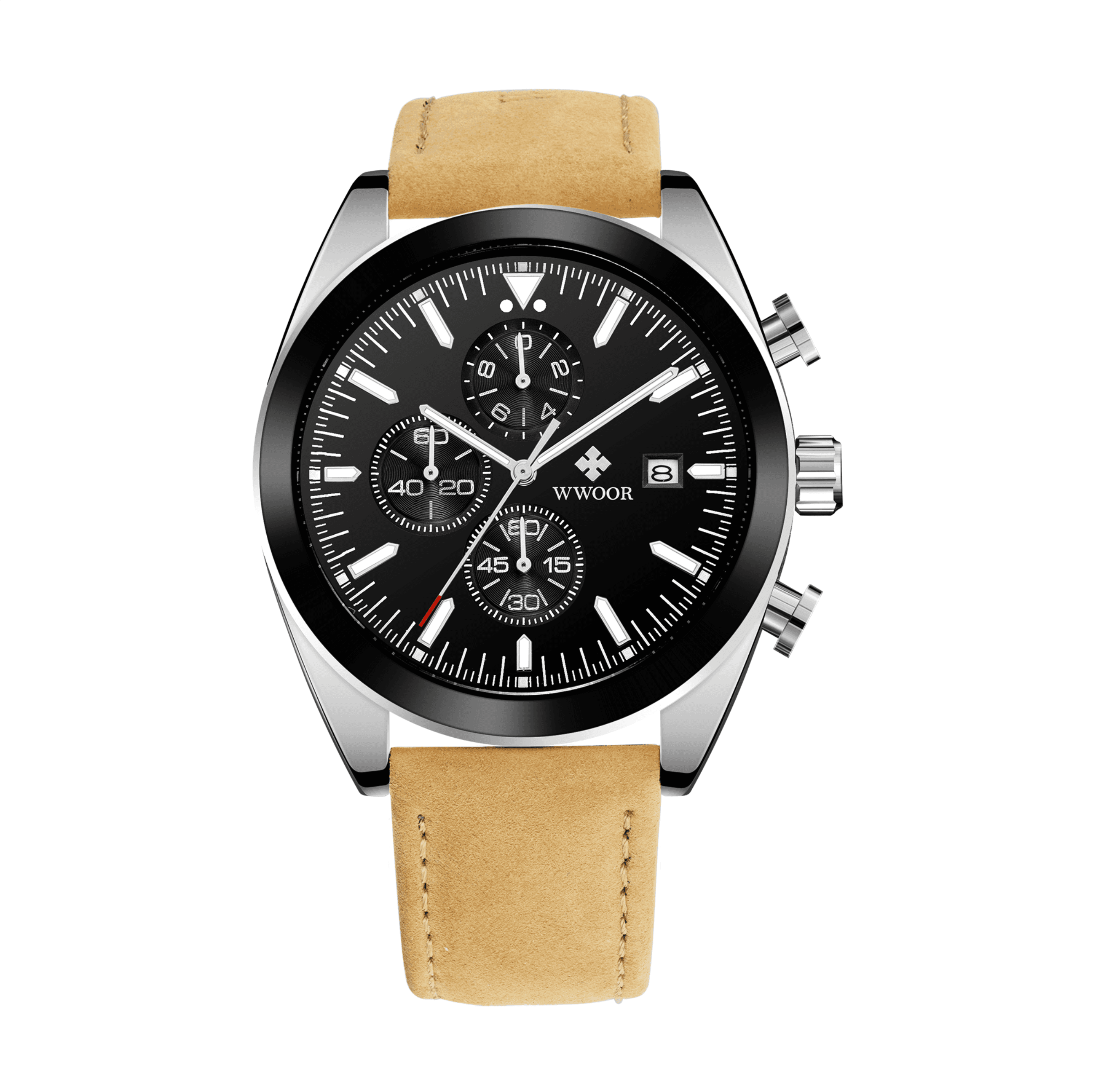 WWOOR TimeTracer Silver Black