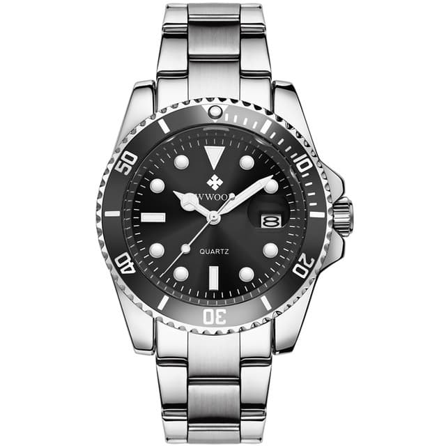 WWOOR Aquamarine Silver Black