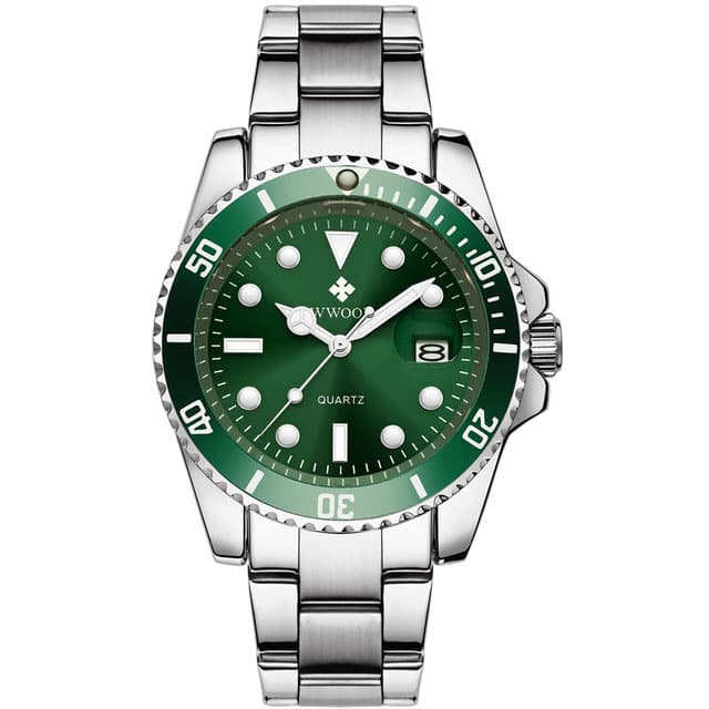 WWOOR Aquamarine Silver Green