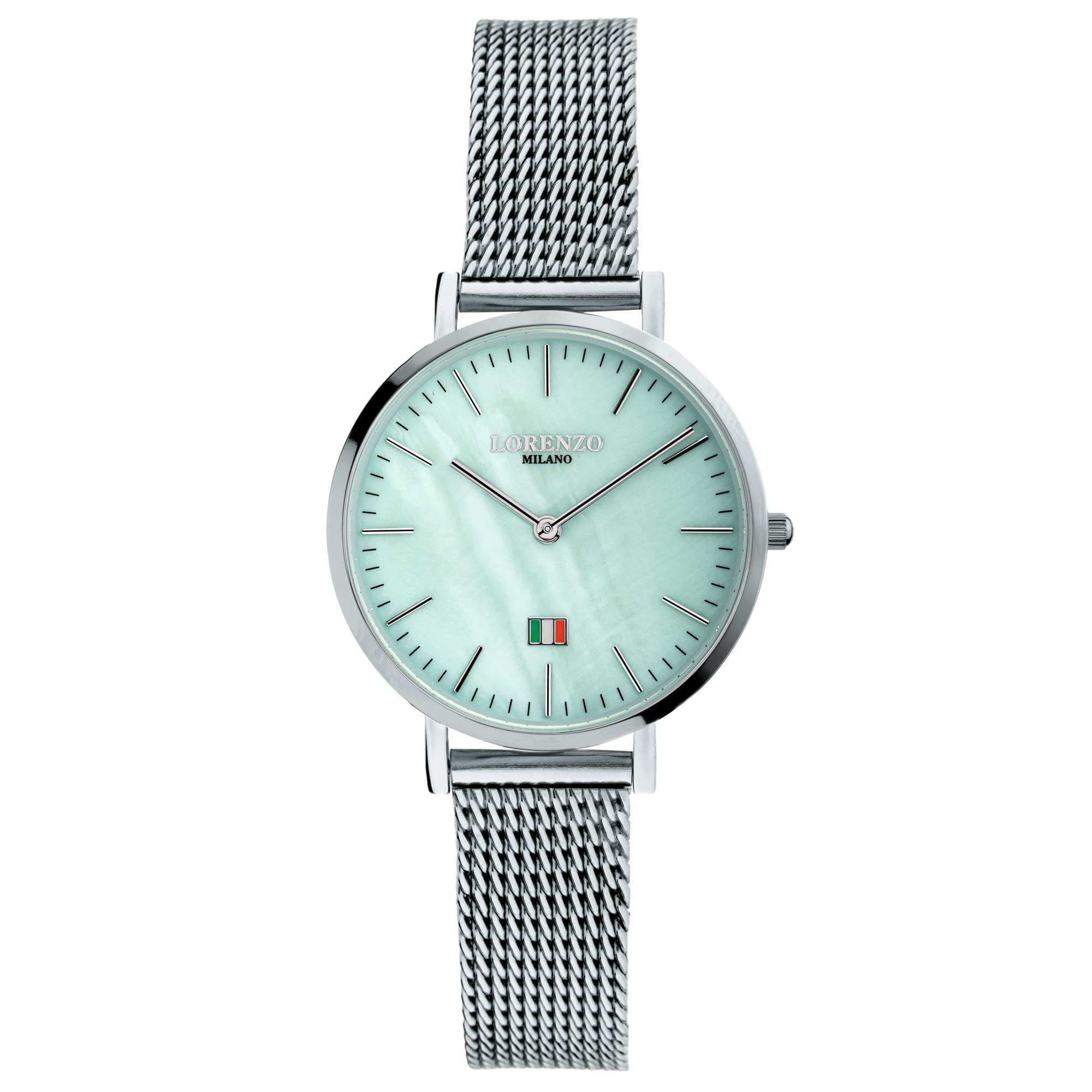 Lorenzo Forlanini Argento Madreperlaceo Blu 34