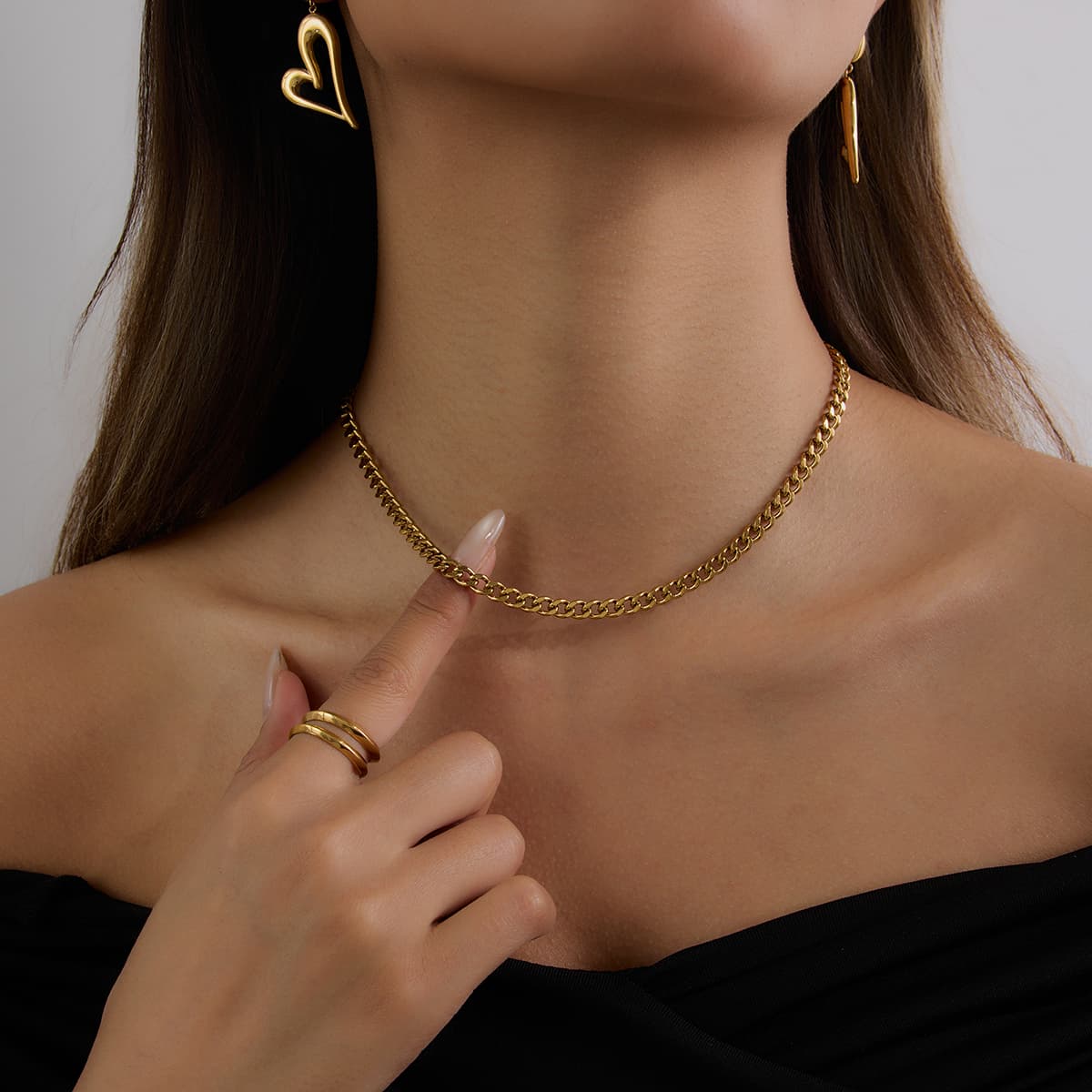 Celéste Necklace Léoxane 18K Gold