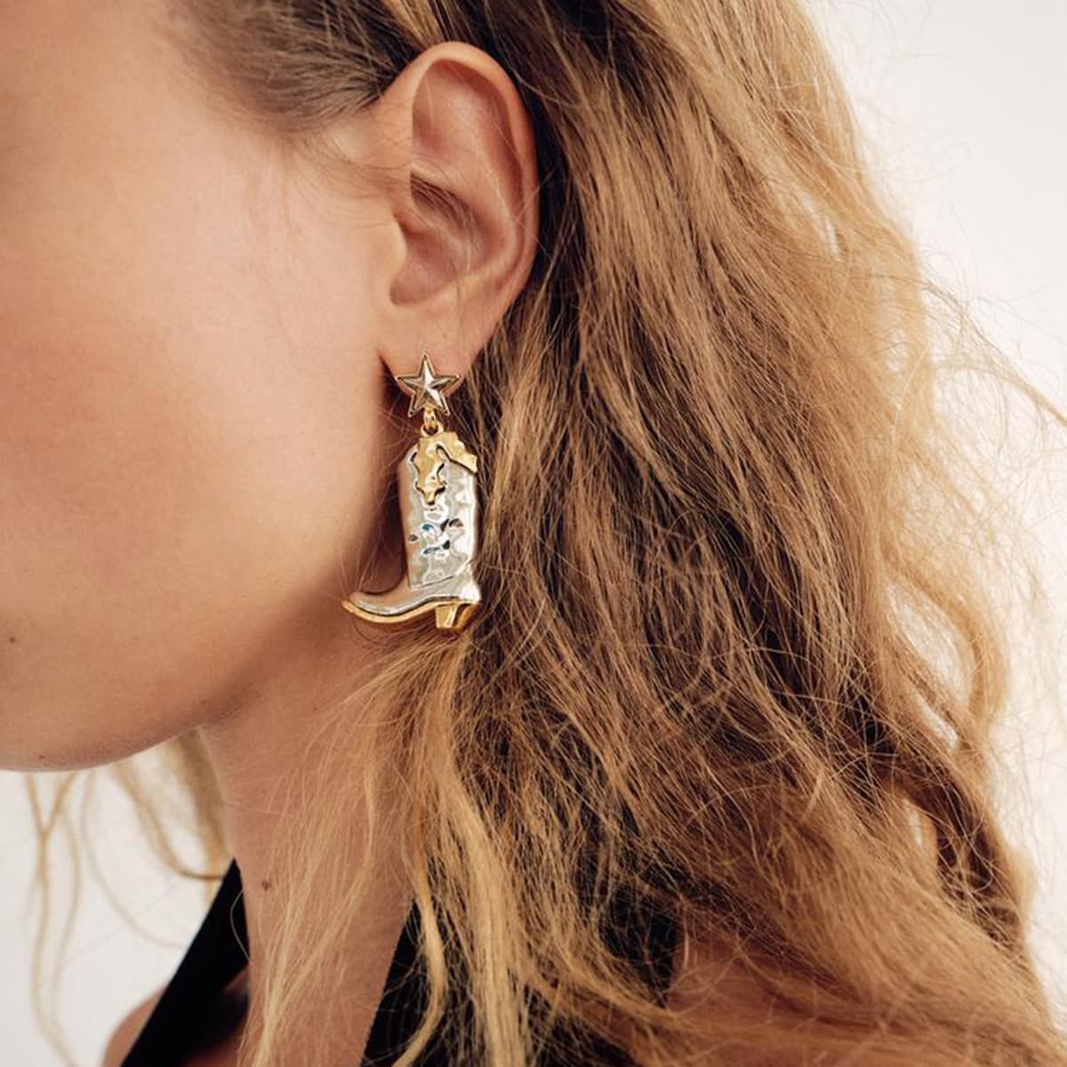 Celéste Earrings Spartine 18K Gold