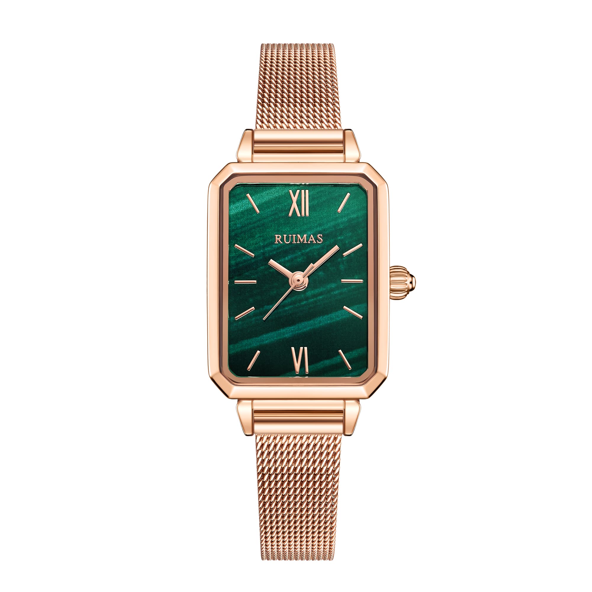 Ruimas Duchess Rose Gold Green