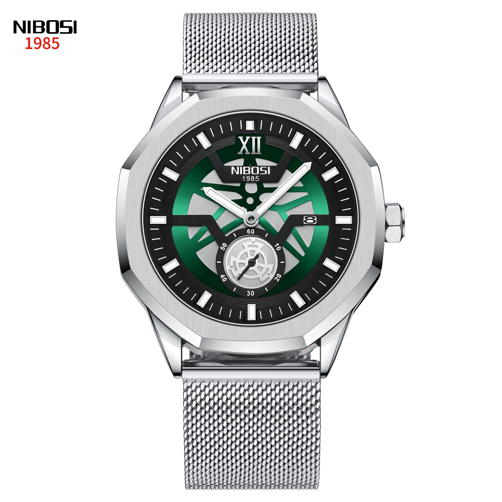 Nibosi Seraphim Silver Green