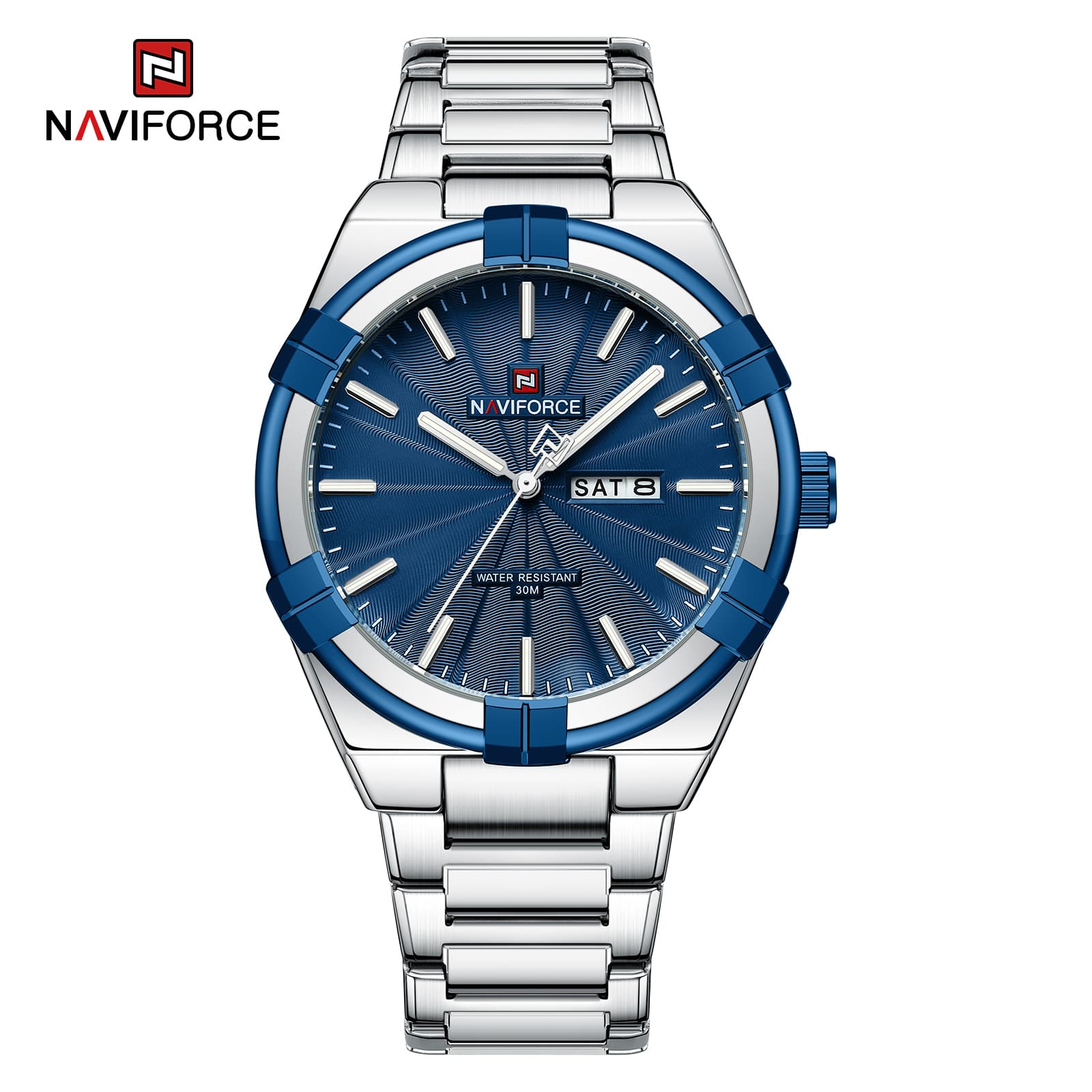 Naviforce Ripcurl Silver Blue