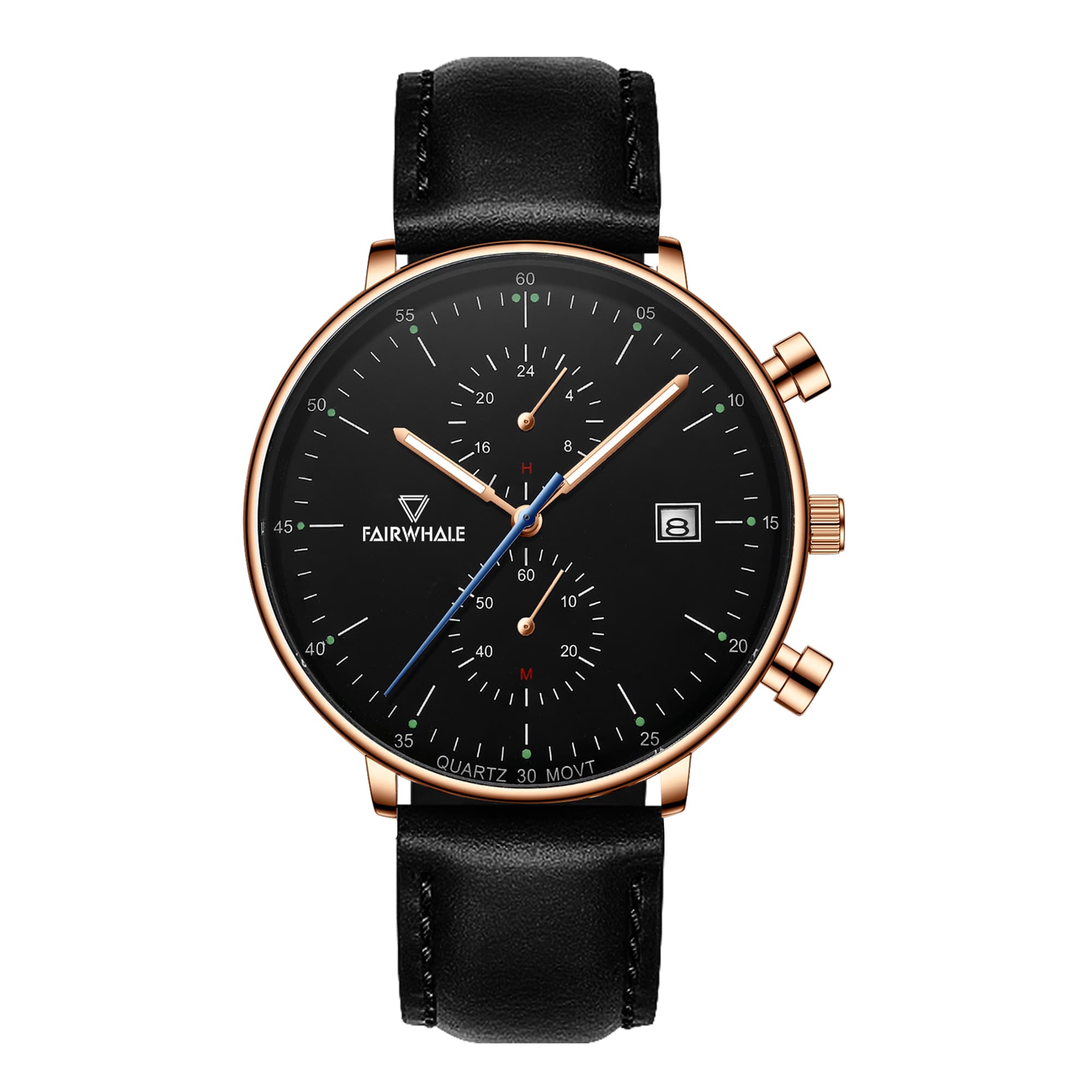 Mark Fairwhale Galactic Rose Black Leather