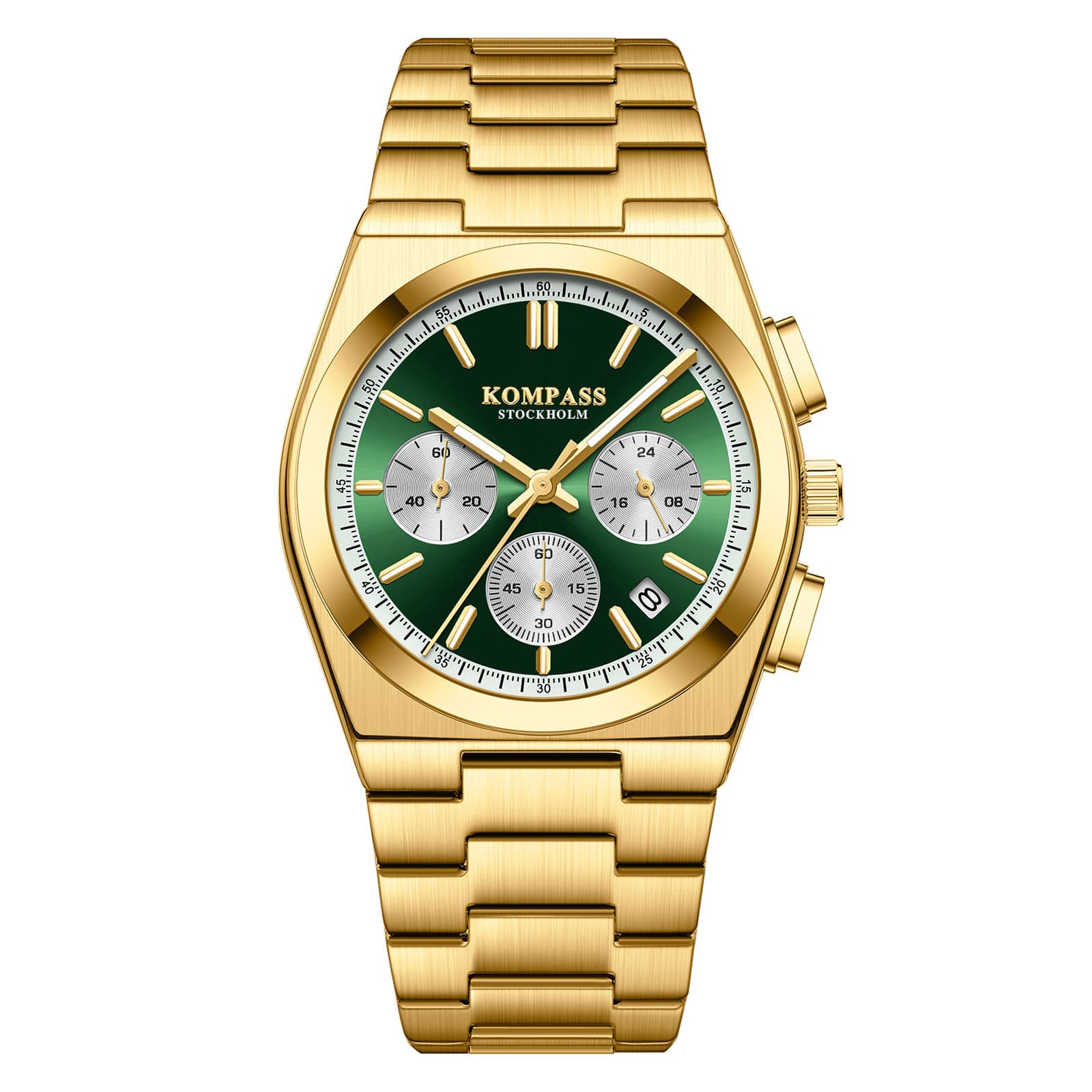 Kompass ChronoMaster Gold Green