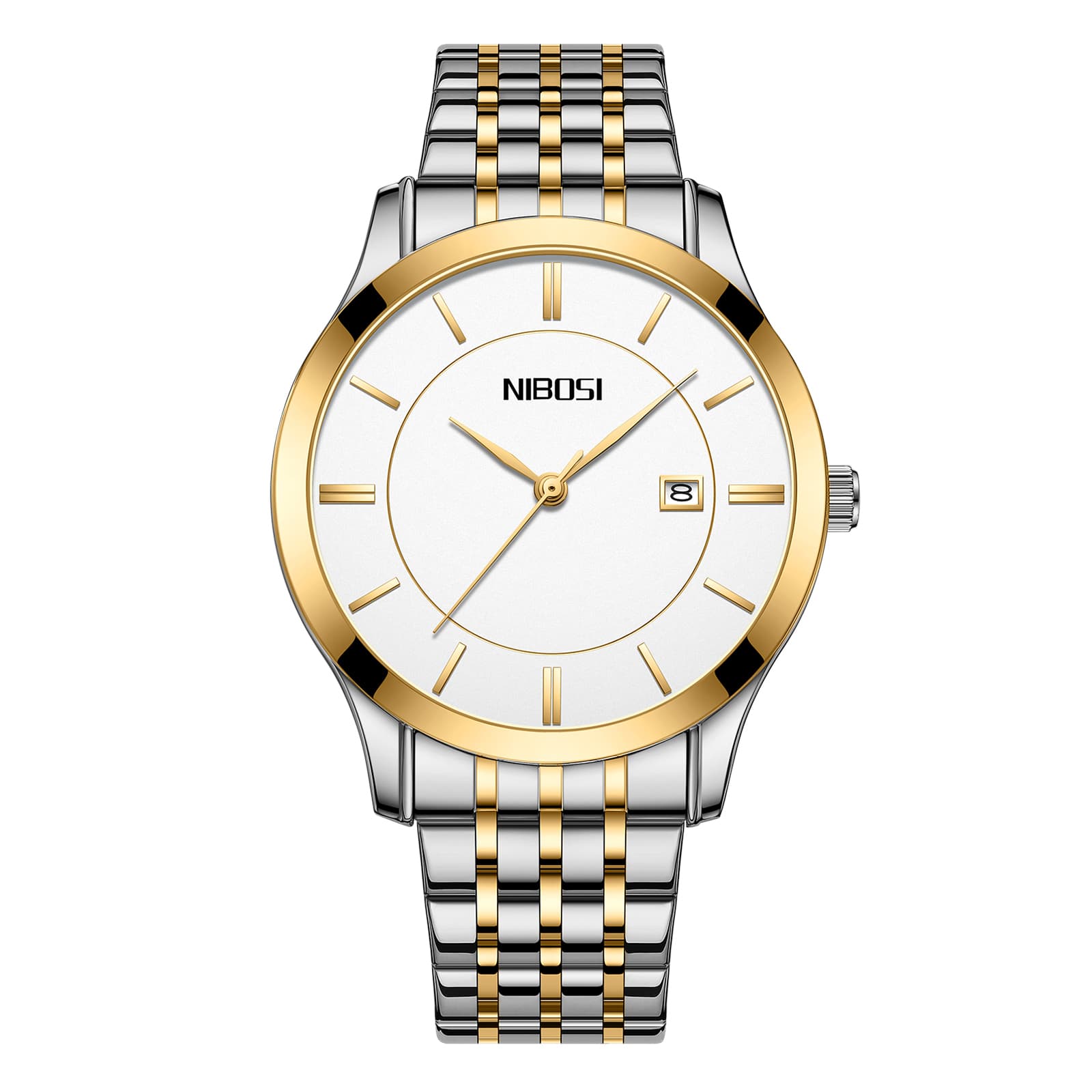 Nibosi Prestige Silver Gold White