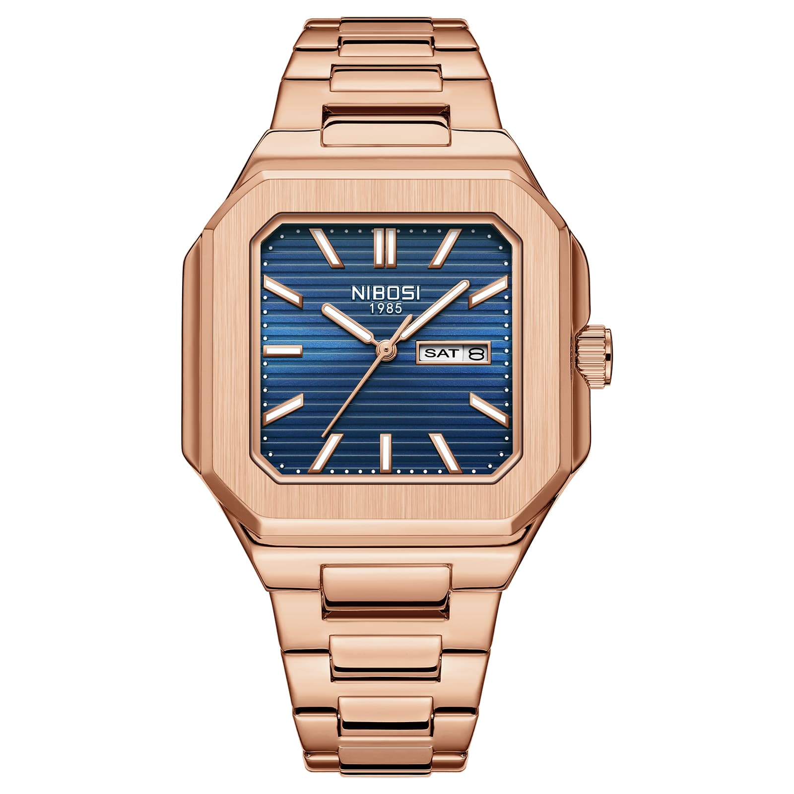 Nibosi Delta Rose Gold Blue