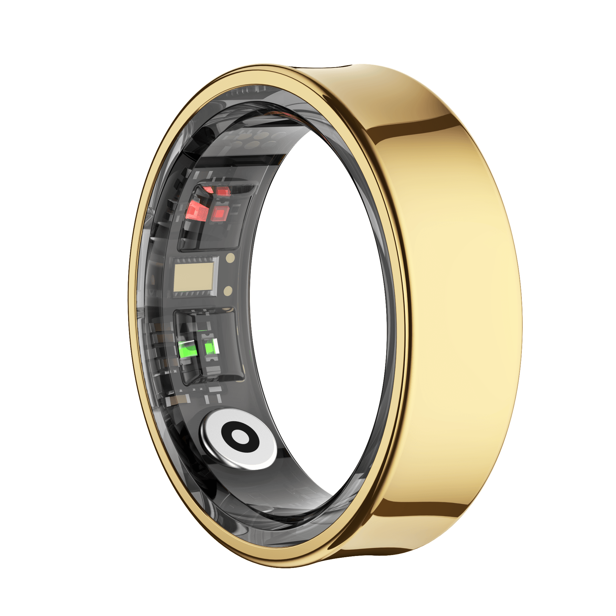 Philippe Palmer Smart Ring Air Gold + Charging Case