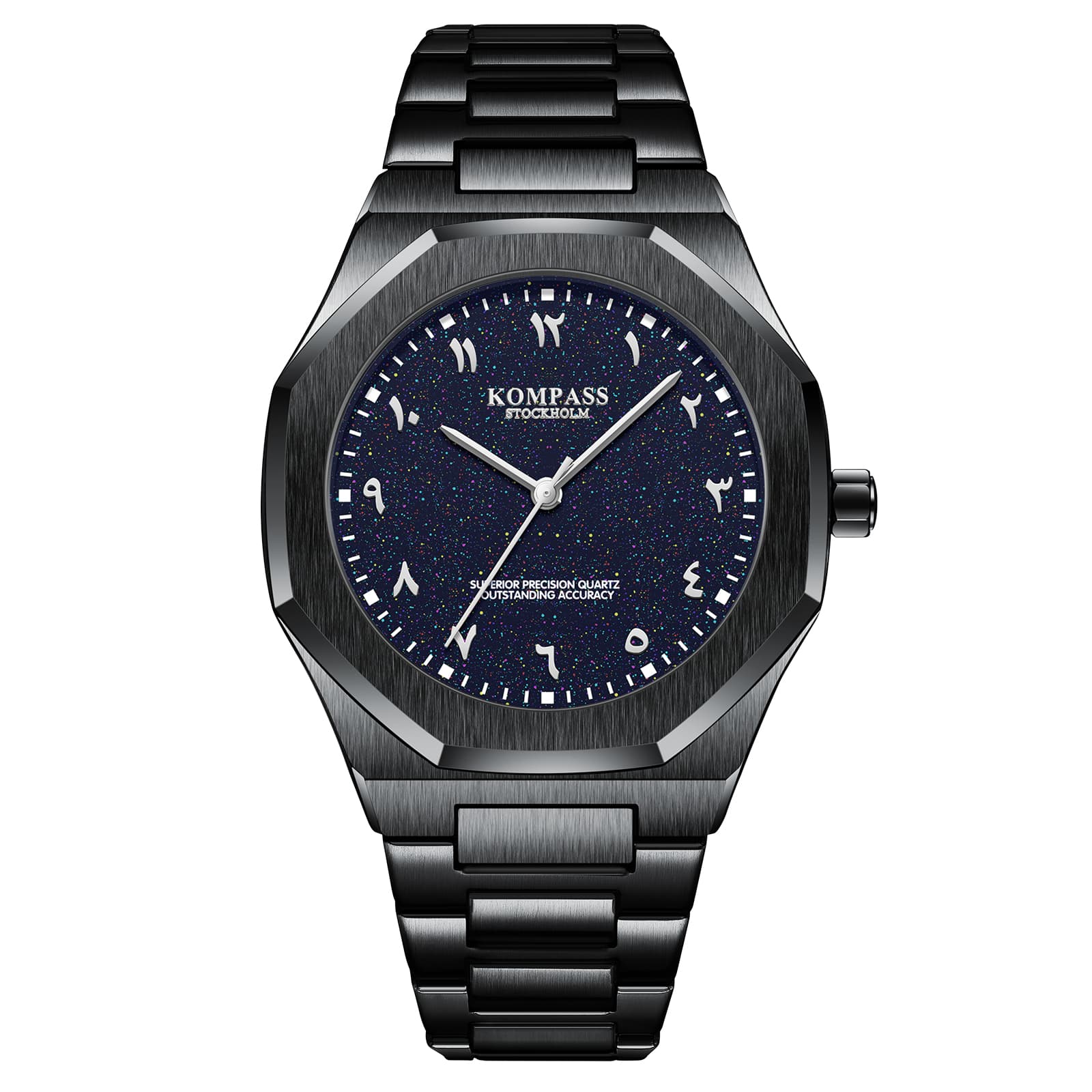 Kompass Star-Dust Arabic Black Blue