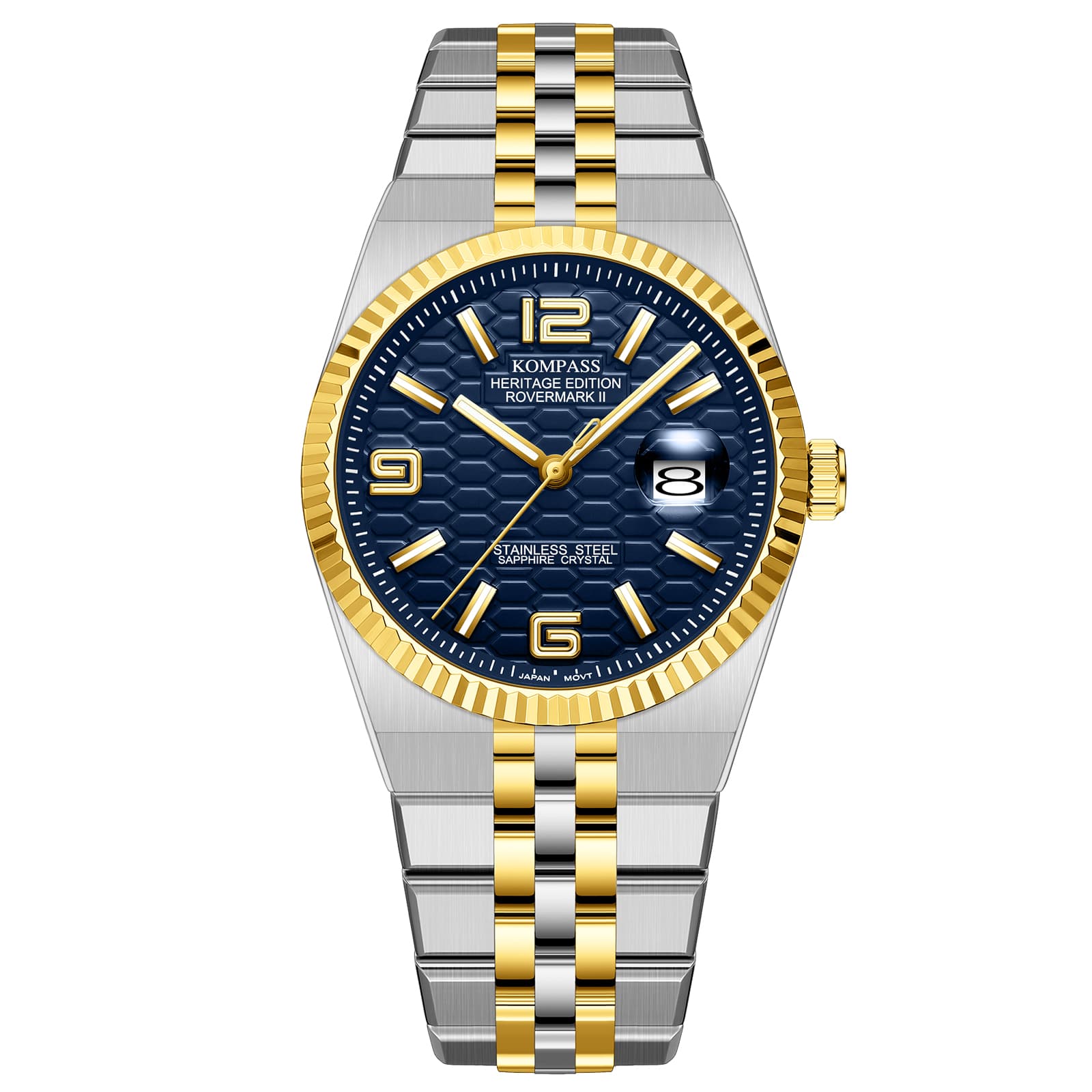 Kompass Rovermark II Silver Gold Blue