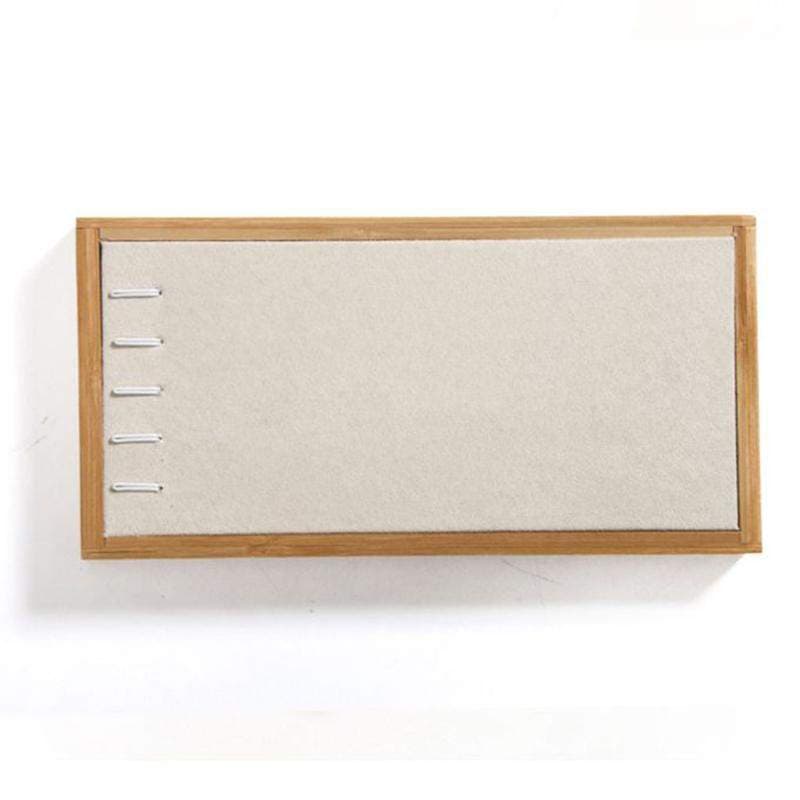 Sett til armbånd - bambus - beige